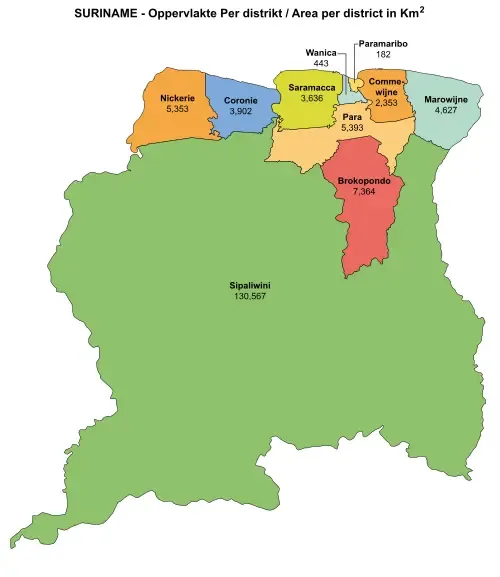 Area per District